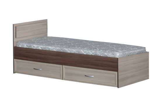 Кровать одинарная с ящиками 800 - 2